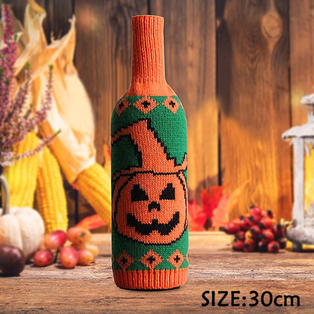 Spooky Wine bottle cover